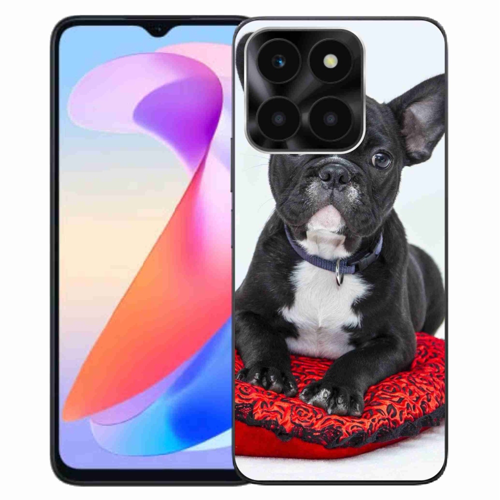 Gél tok mmCase a Honor X6a számára - bulldog