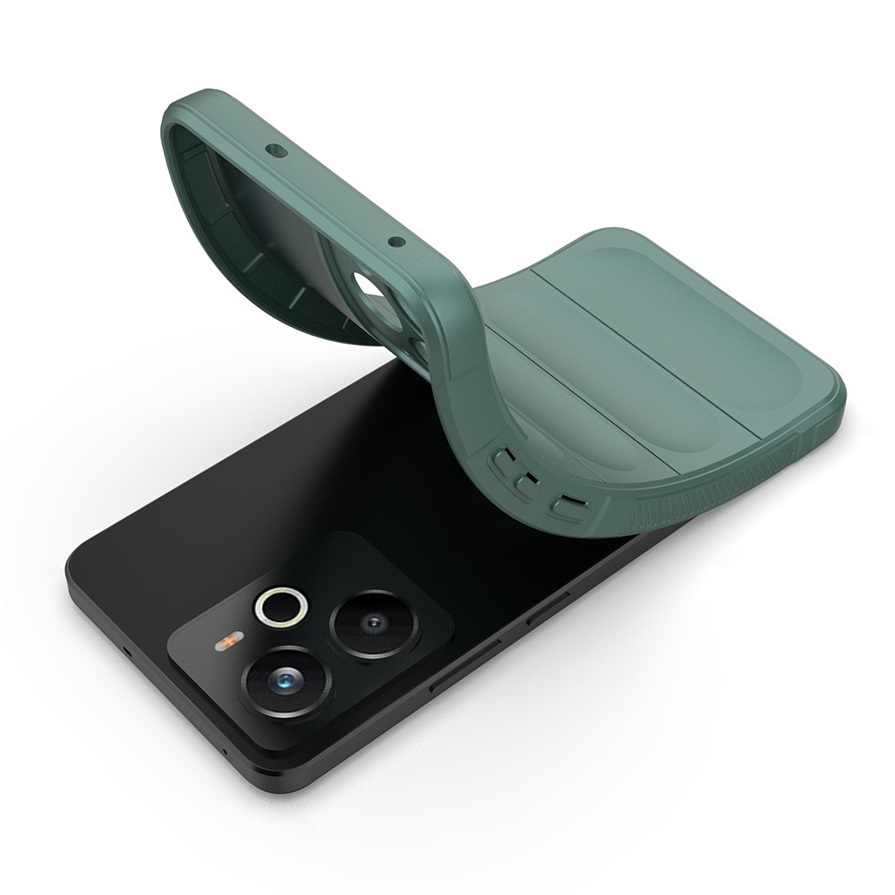 Rugg tartós zselés tok a Realme 14 5G készülékhez - zöld