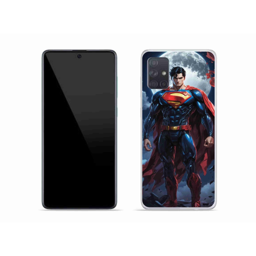Gél védőhuzat mmCase Samsung Galaxy A51 - superman
