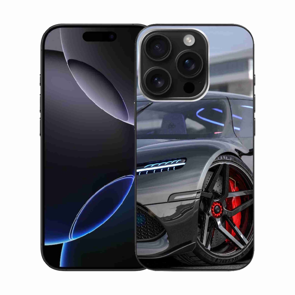 Zselés borítás mmCase iPhone 16 Pro készülékhez - autó 5