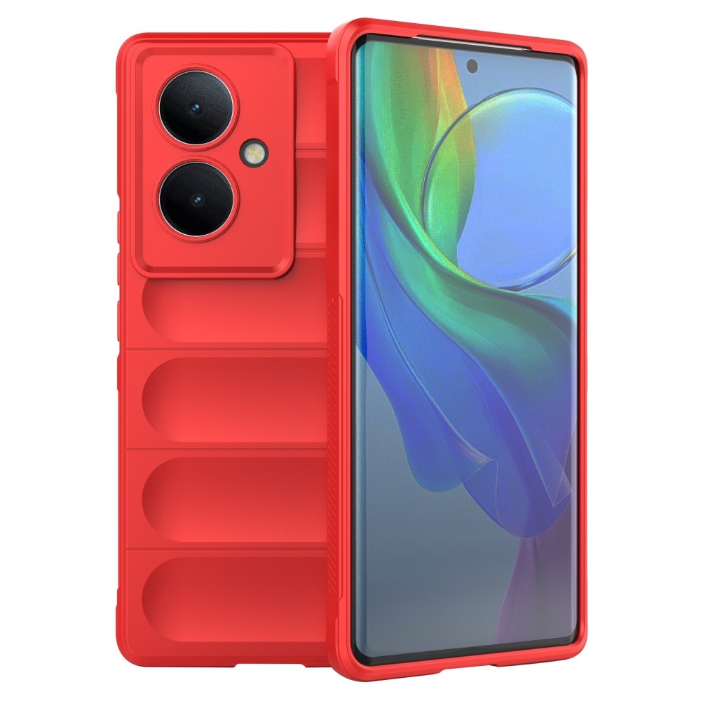 Rugg tartós zselés tok a Vivo V29 Lite 5G-hez - piros