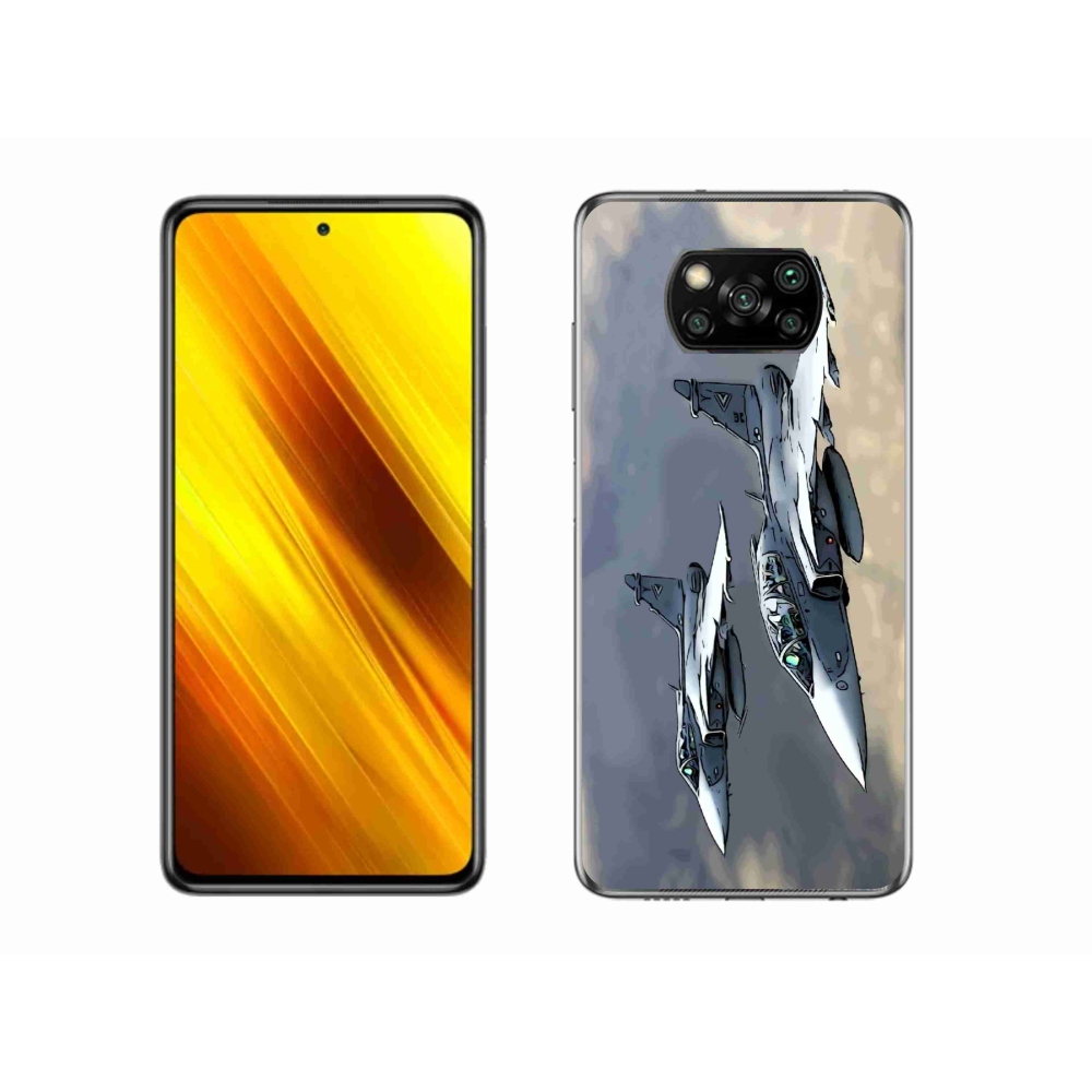 Gél borítás mmCase a Xiaomi Poco X3 Pro számára - vadászgépek
