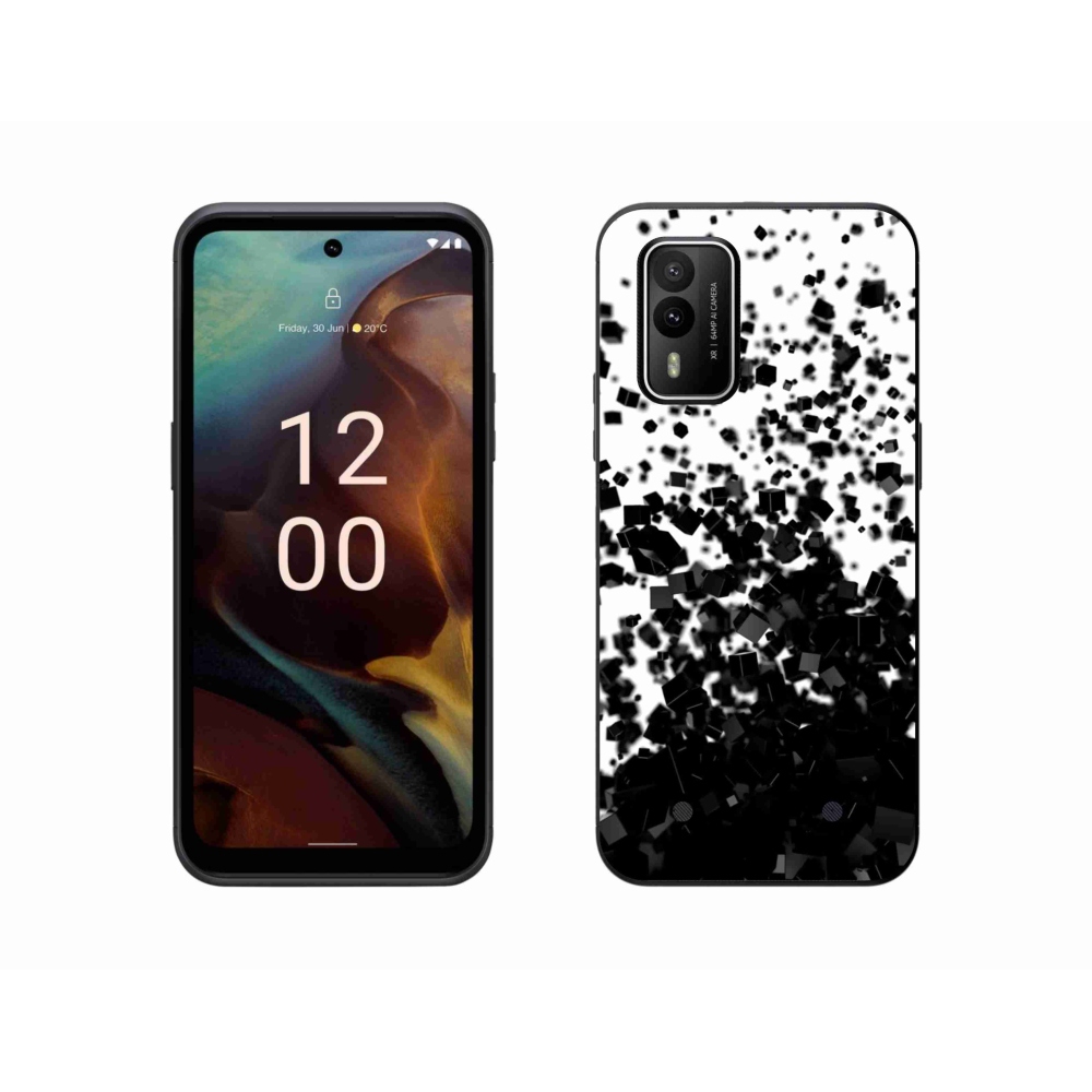 Zselés borítás mmCase a Nokia XR21 készülékhez - absztrakt minta 1