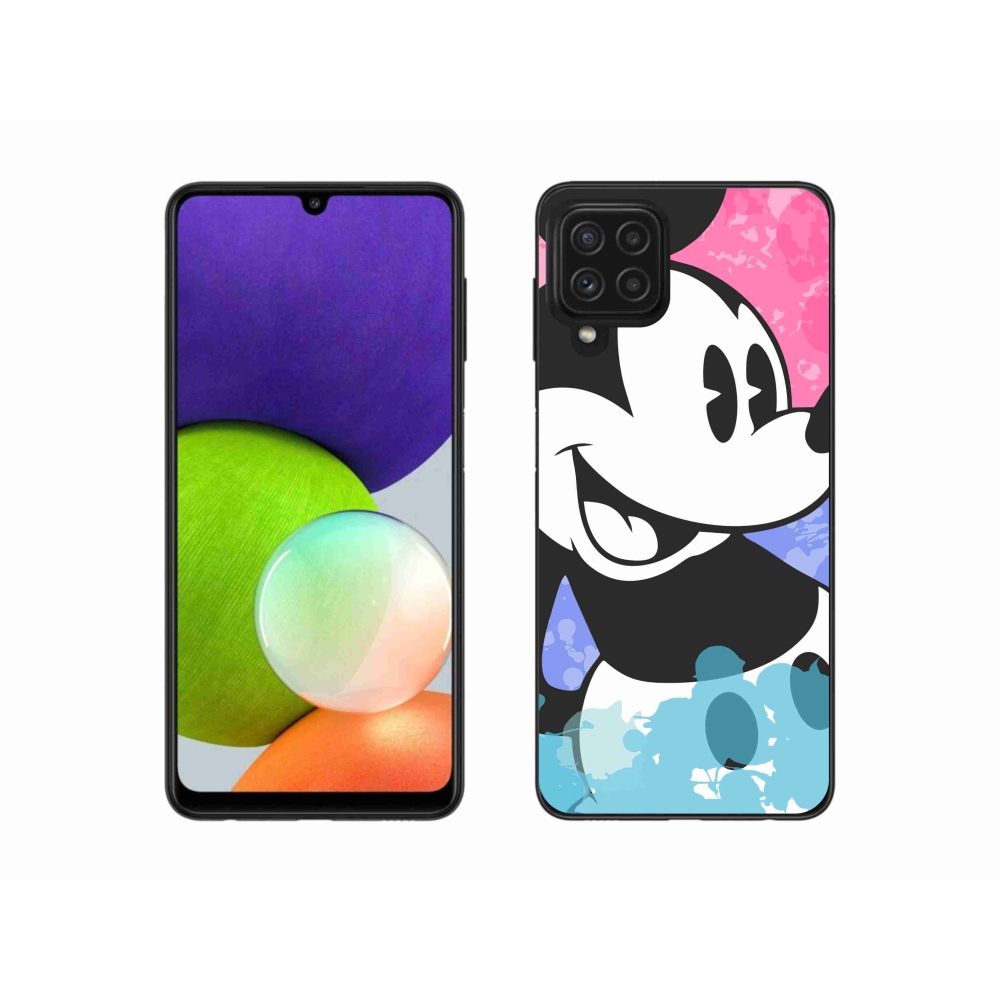 Zselés borítás mmCase Samsung Galaxy A22 4G - mickey egérhez
