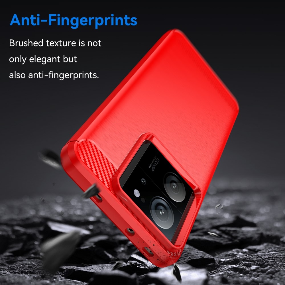 Szénálló zselés tok Xiaomi 13T/13T Pro készülékhez - piros