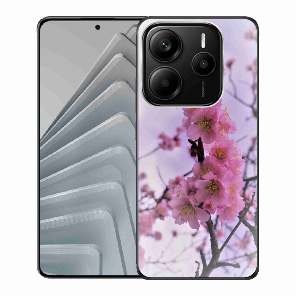 Gél borítás mmCase a Xiaomi Redmi Note 14 5G - virágok 7