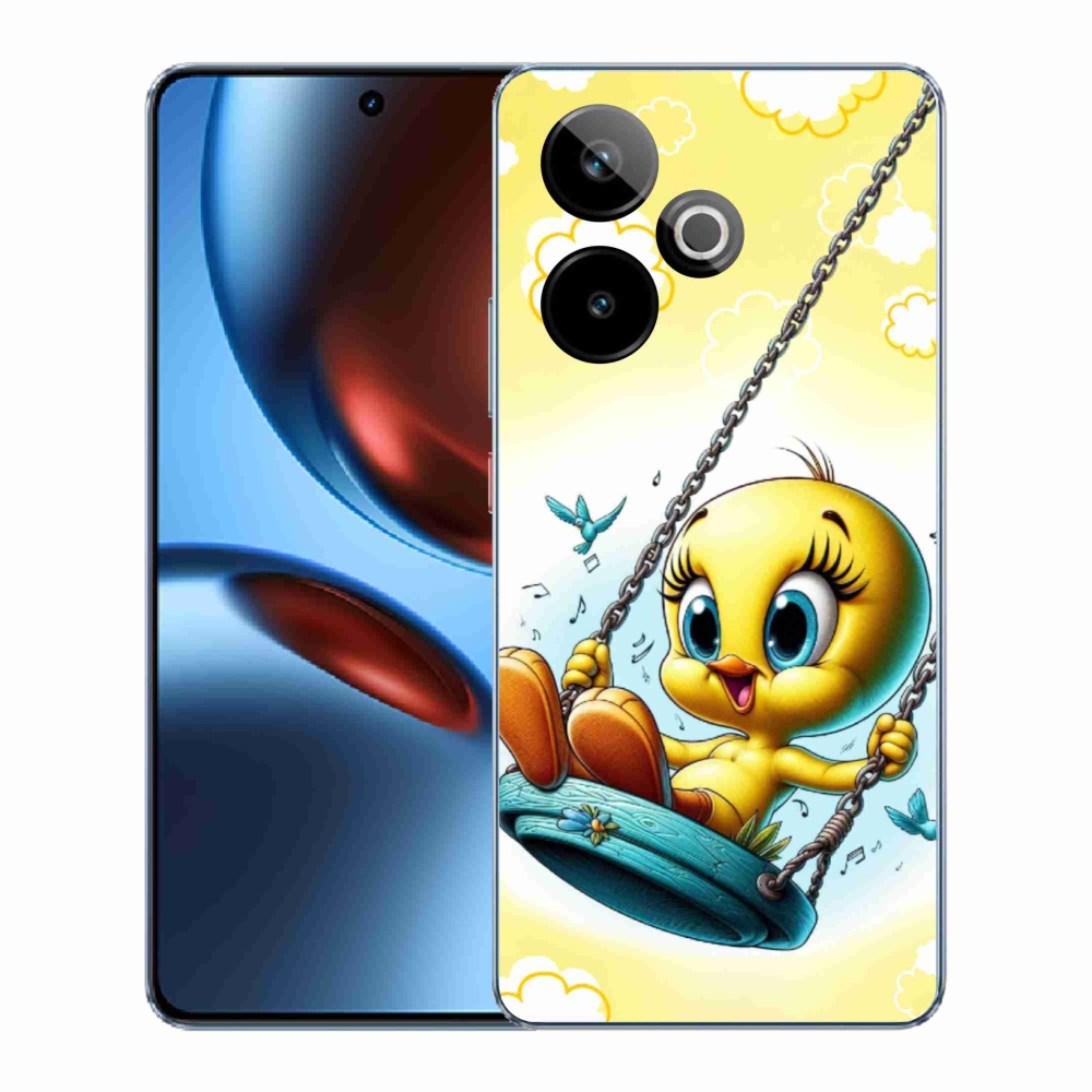 Rugalmas zselés tok mmCase képpel a Realme GT 7 5G/GT 7T 5G számára - tweets