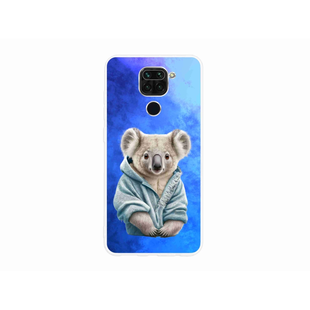 Gél borítás mmCase a Xiaomi Redmi Note 9-hez - koala pulóverben