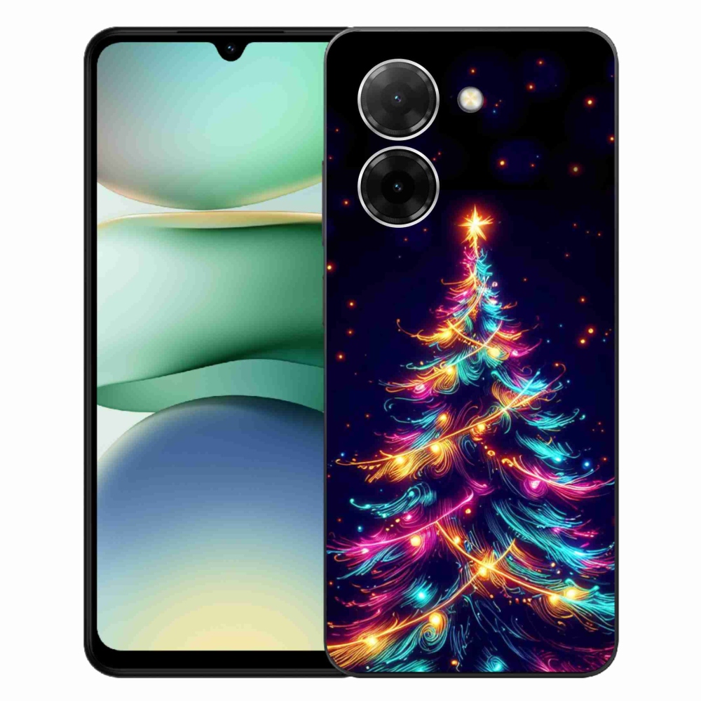 Gél borítás mmCase a Xiaomi Redmi A5 (171.7x77.8x8.3mm) - neon karácsonyfa