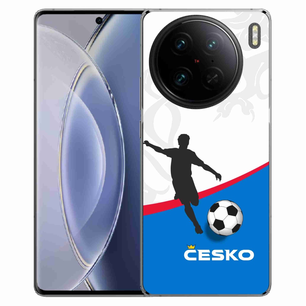 Gel Cover mmCase mmCase for Vivo X90 Pro - Labdarúgás Csehország 1
