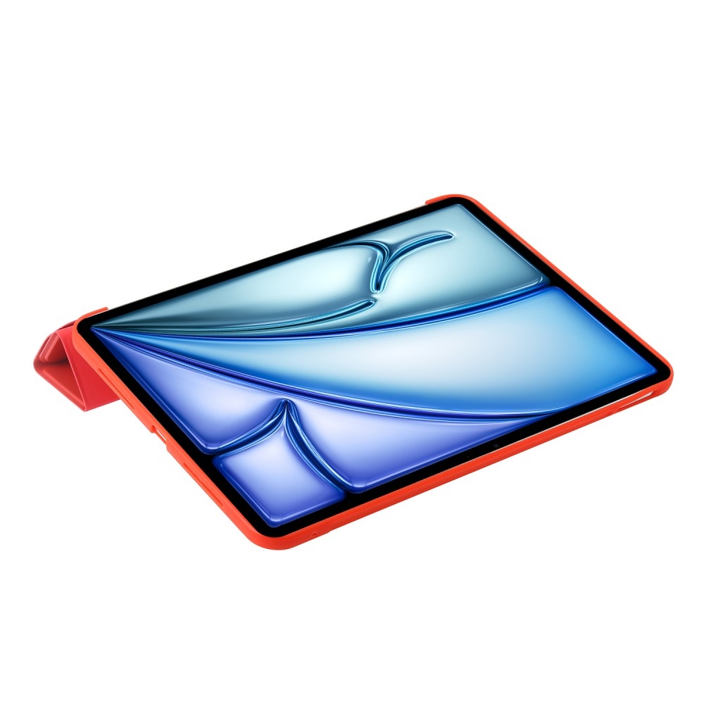Origamis intelligens pozicionáló tok iPad Air 13 (2024)/(2025) - piros