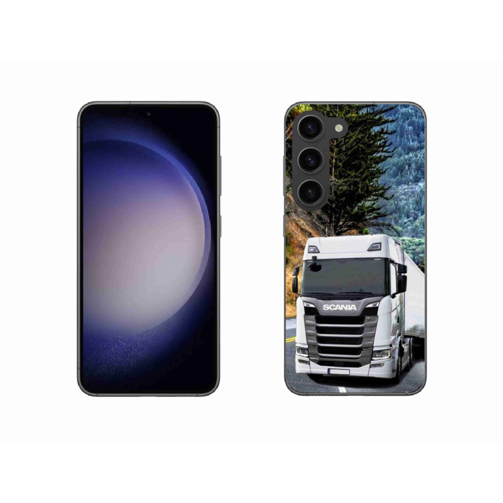 Zselés borítás mmCase Samsung Galaxy S23 5G - teherautó 1