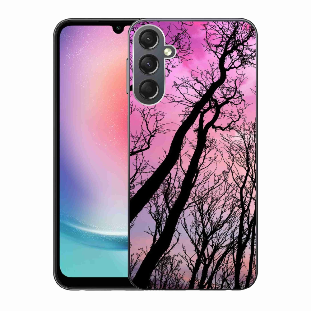 Gél tok mmCase a Samsung Galaxy A24 készülékhez - kidőlt fák