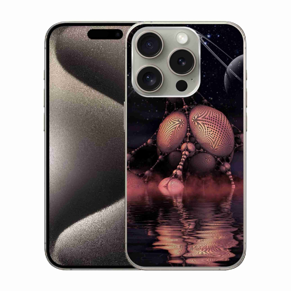 Gél borítás mmCase iPhone 15 Pro készülékhez - absztrakt motívum 19