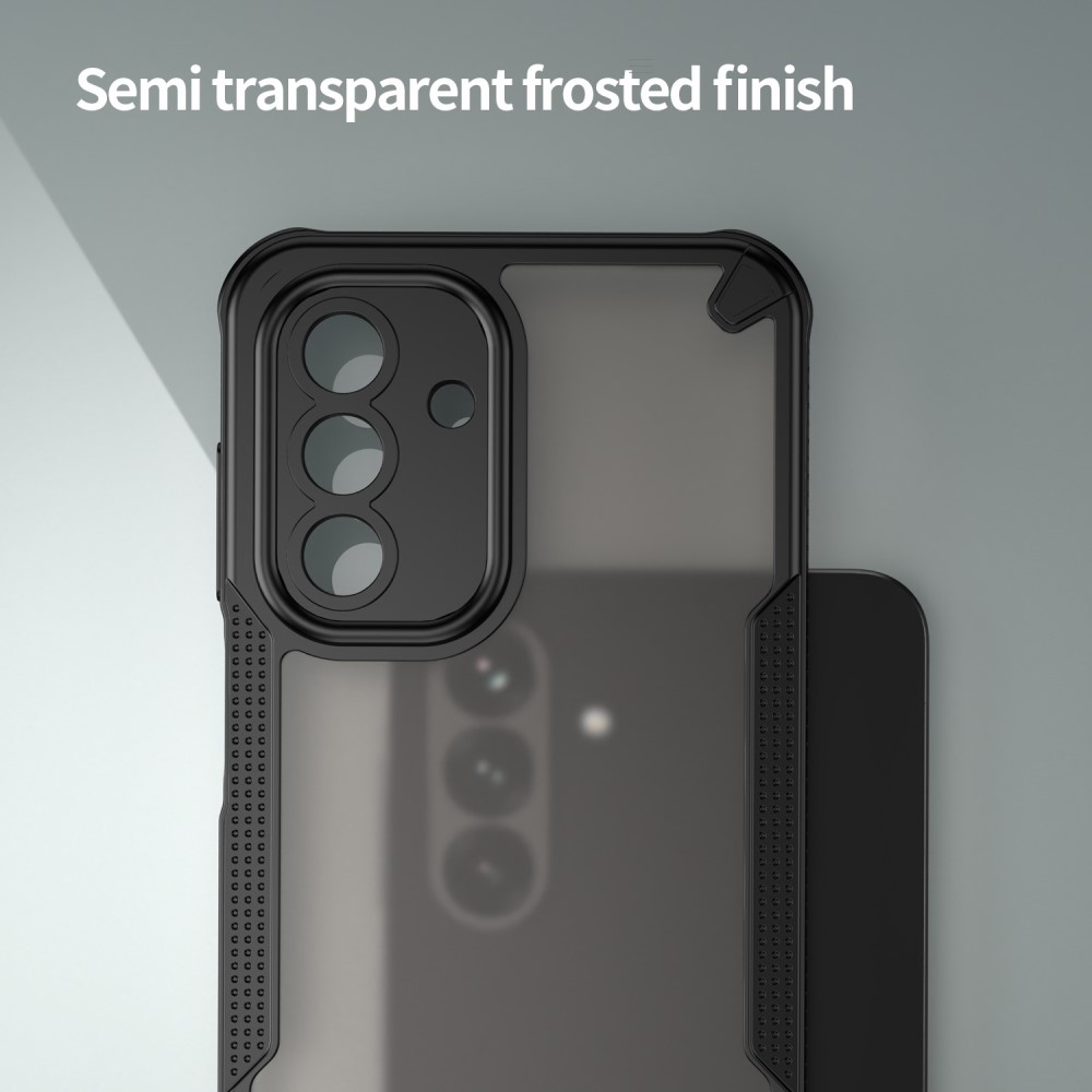Fagyasztott tartós borítás Samsung Galaxy A26 5G készülékhez - fekete