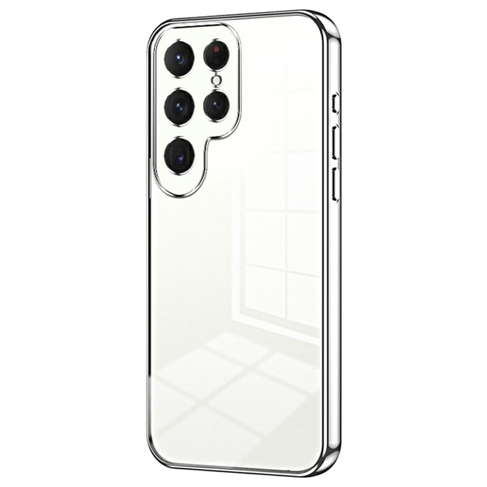 Elektro-gél tok Samsung Galaxy S25 Ultra készülékhez - ezüst
