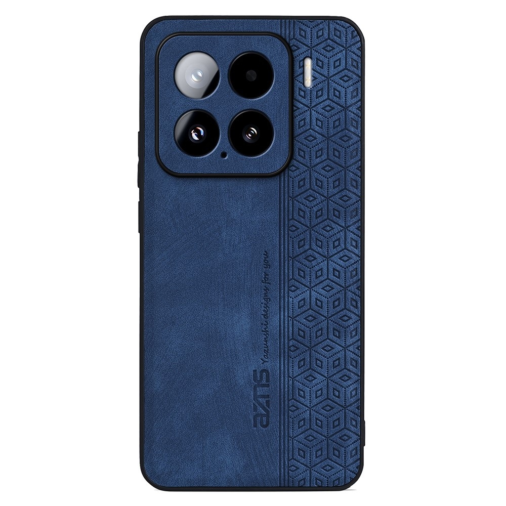 AZNS zselés tok PU bőrrel borított Xiaomi 15 - kék
