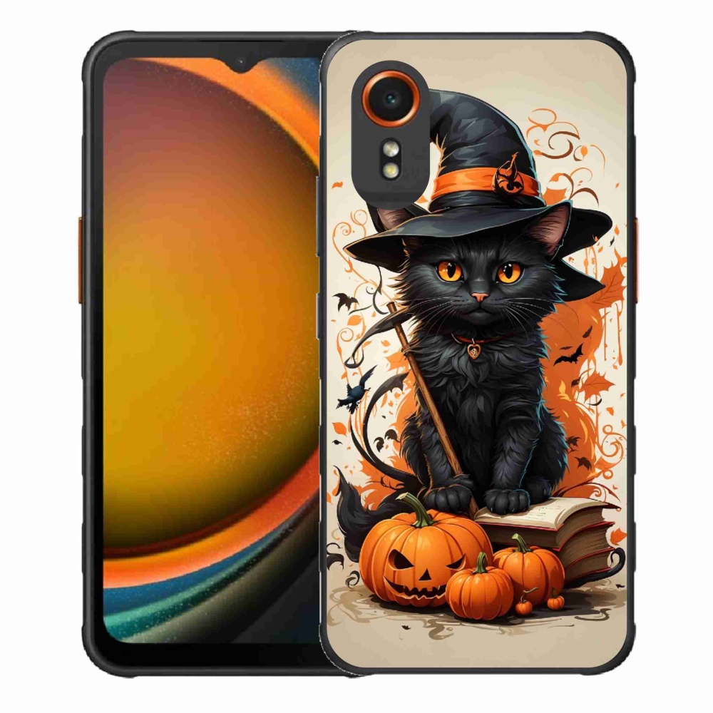 Gél borítás mmCase Samsung Galaxy Xcover 7 készülékhez - macskavarázsló