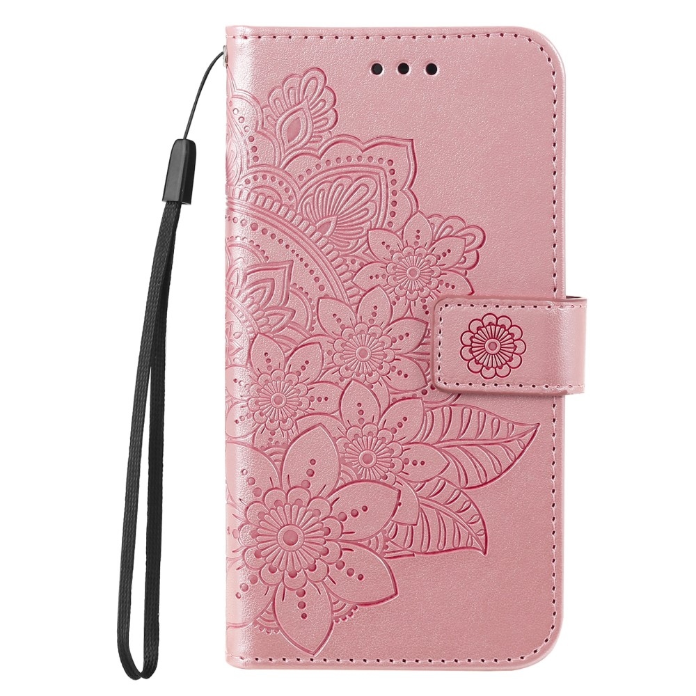 Mandala könyv tok a Xiaomi Redmi A3-hoz - rózsaszínű