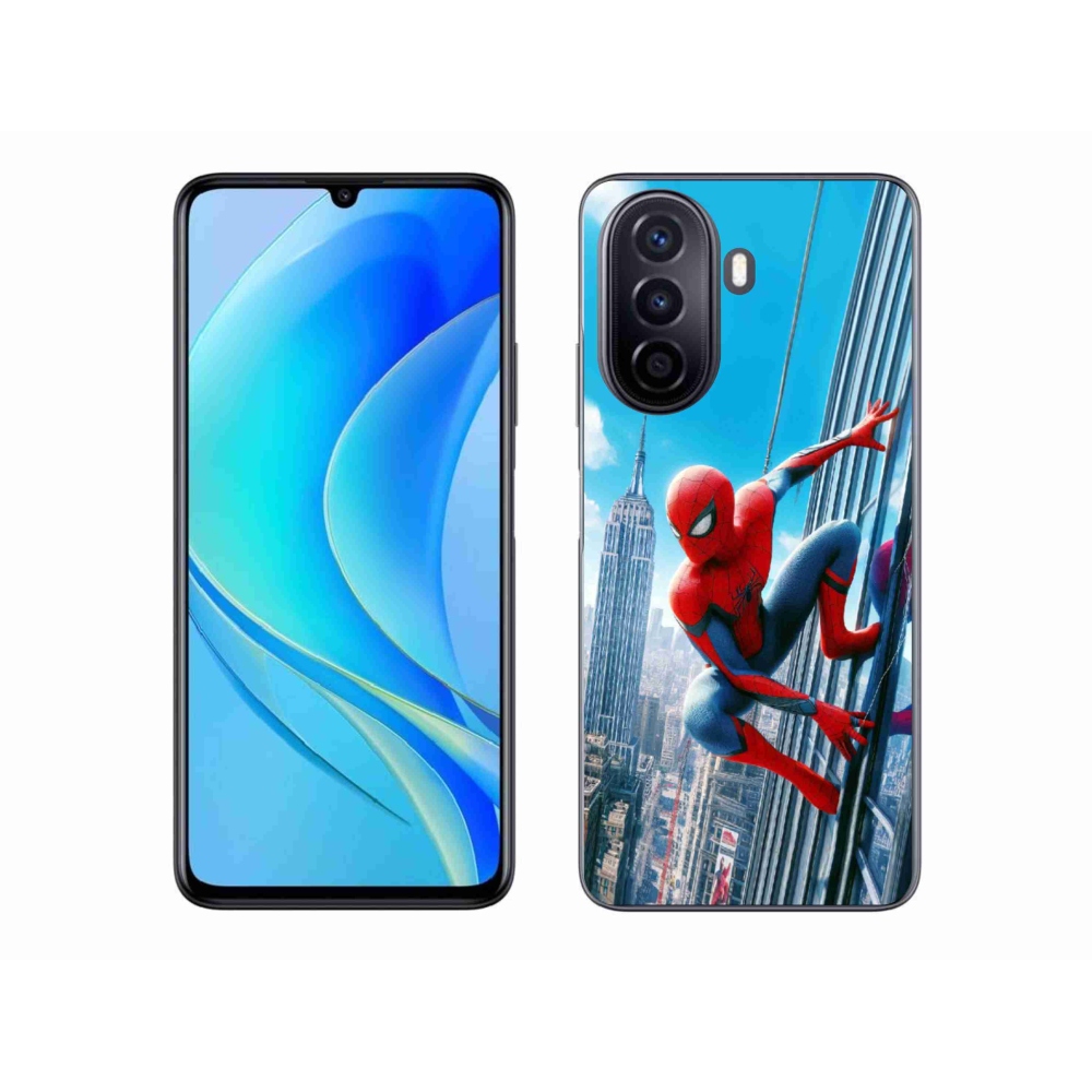 Gél borító mmCase a Huawei Nova Y70 készülékhez - pókember