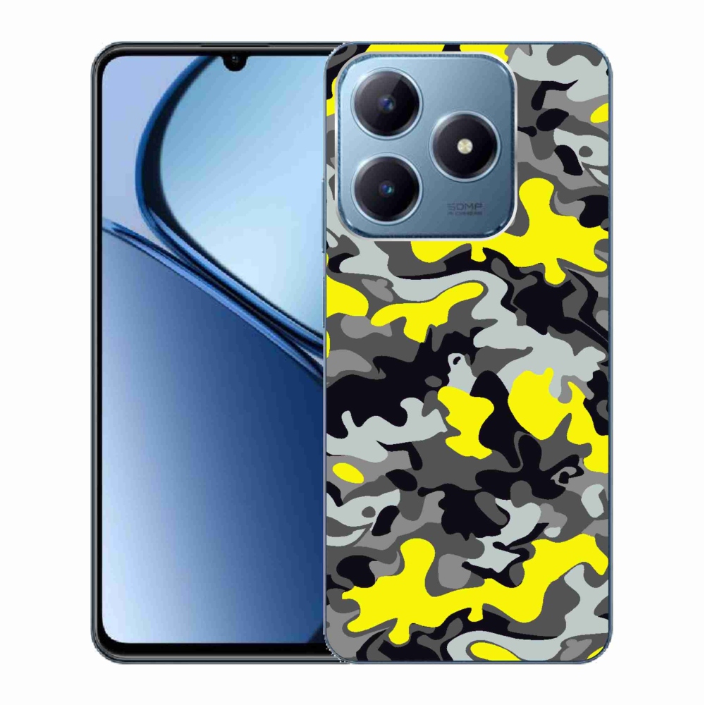 Gél borítás mmCase a Realme C63 készülékhez - álcázó minta 6