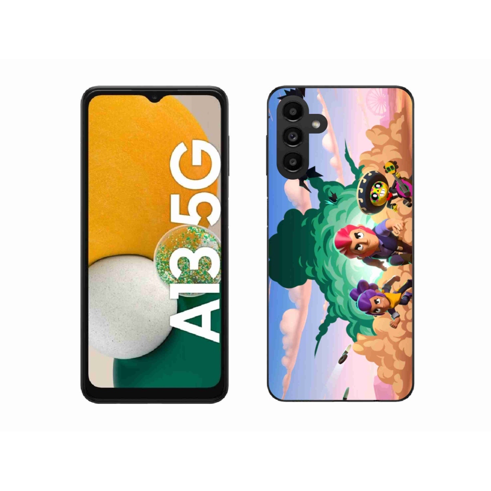 Gél borítás mmCase Samsung Galaxy A13 5G - verekedés csillagok
