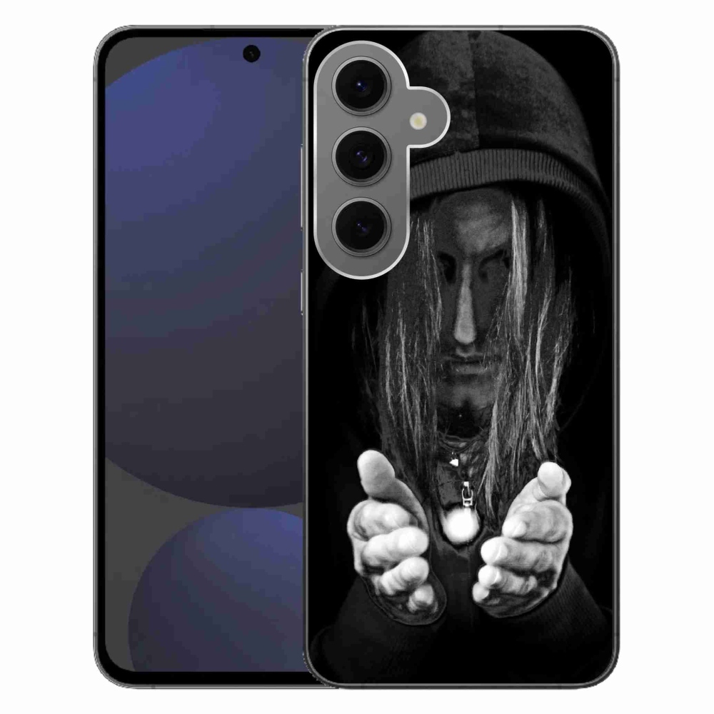 Zselés borítás mmCase Samsung Galaxy S24 FE - titokzatos személyhez