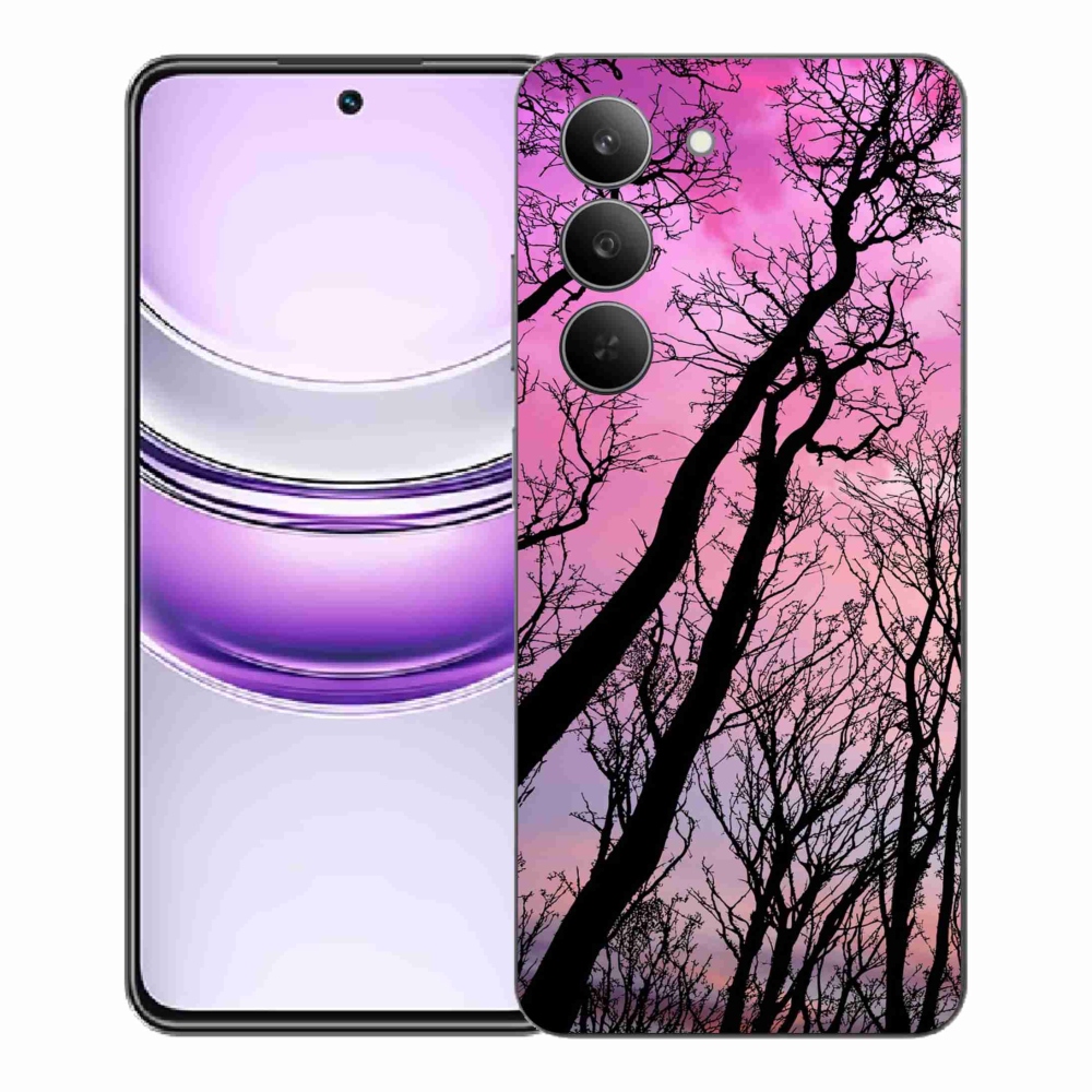 Gél borítás mmCase a Realme 14x 5G számára - kidőlt fák