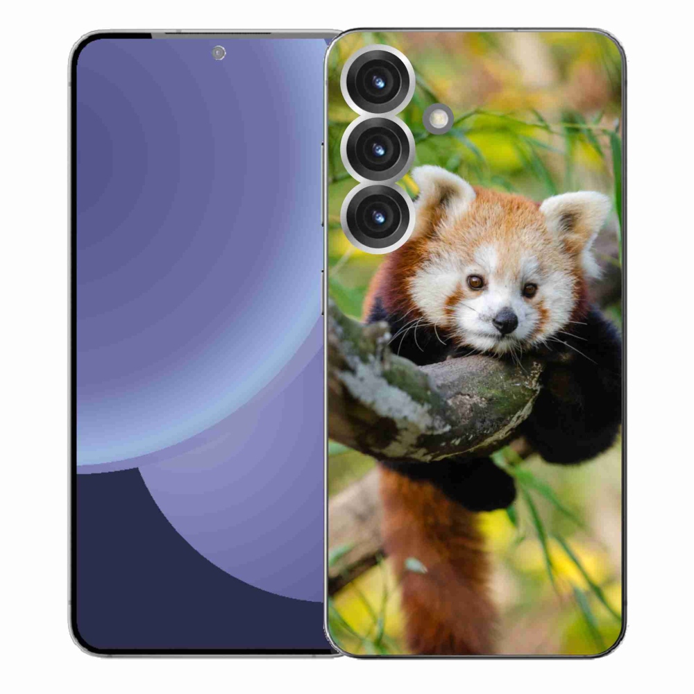 Zselés borítás mmCase Samsung Galaxy S25+ - pandavörös