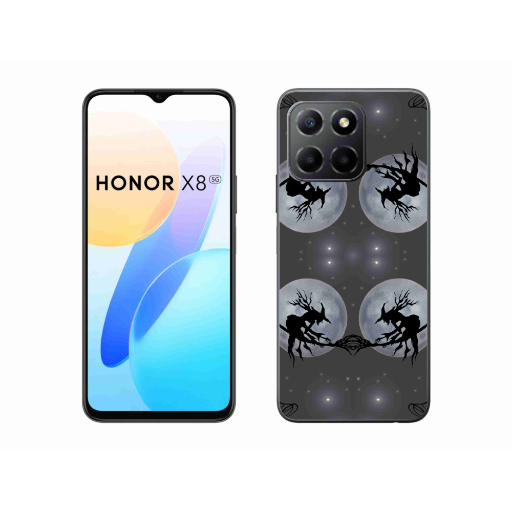 Zselés borítás mmCase a Honor X8 5G számára - absztrakt motívum 3