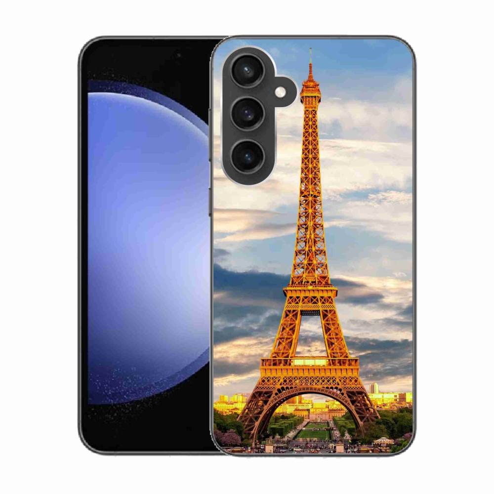 Gél borítás mmCase Samsung Galaxy S23 FE - eiffel torony 3