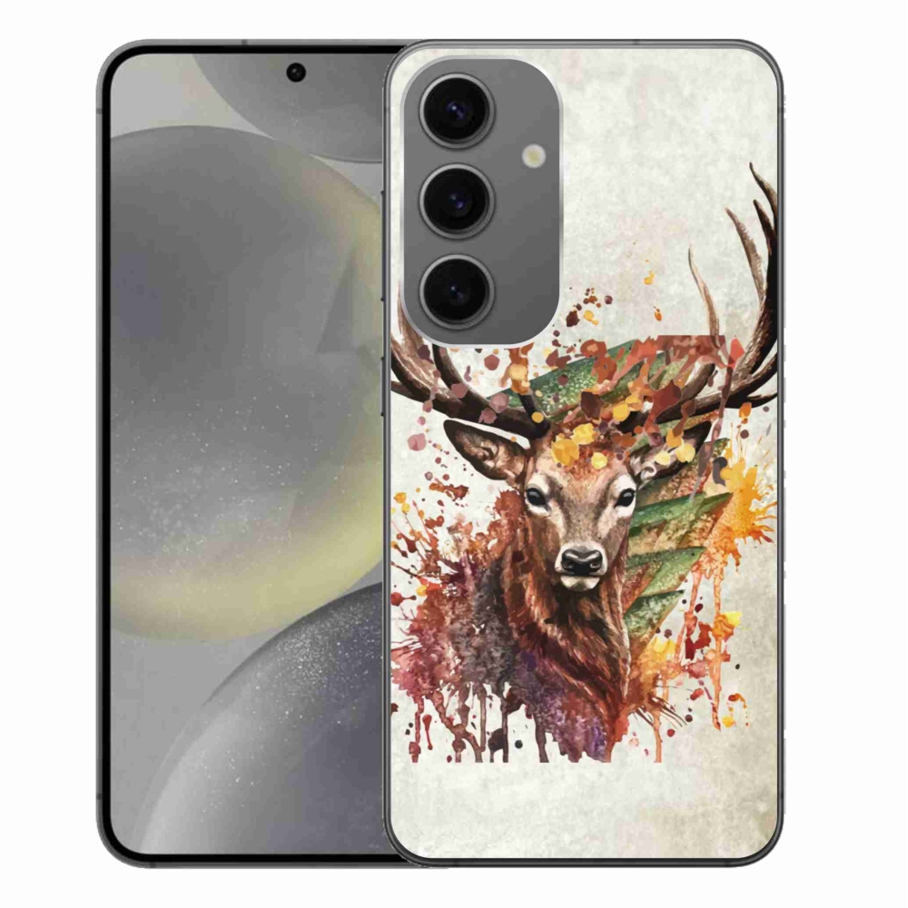 Gél tok mmCase a Samsung Galaxy S24+ készülékhez - szarvas 1