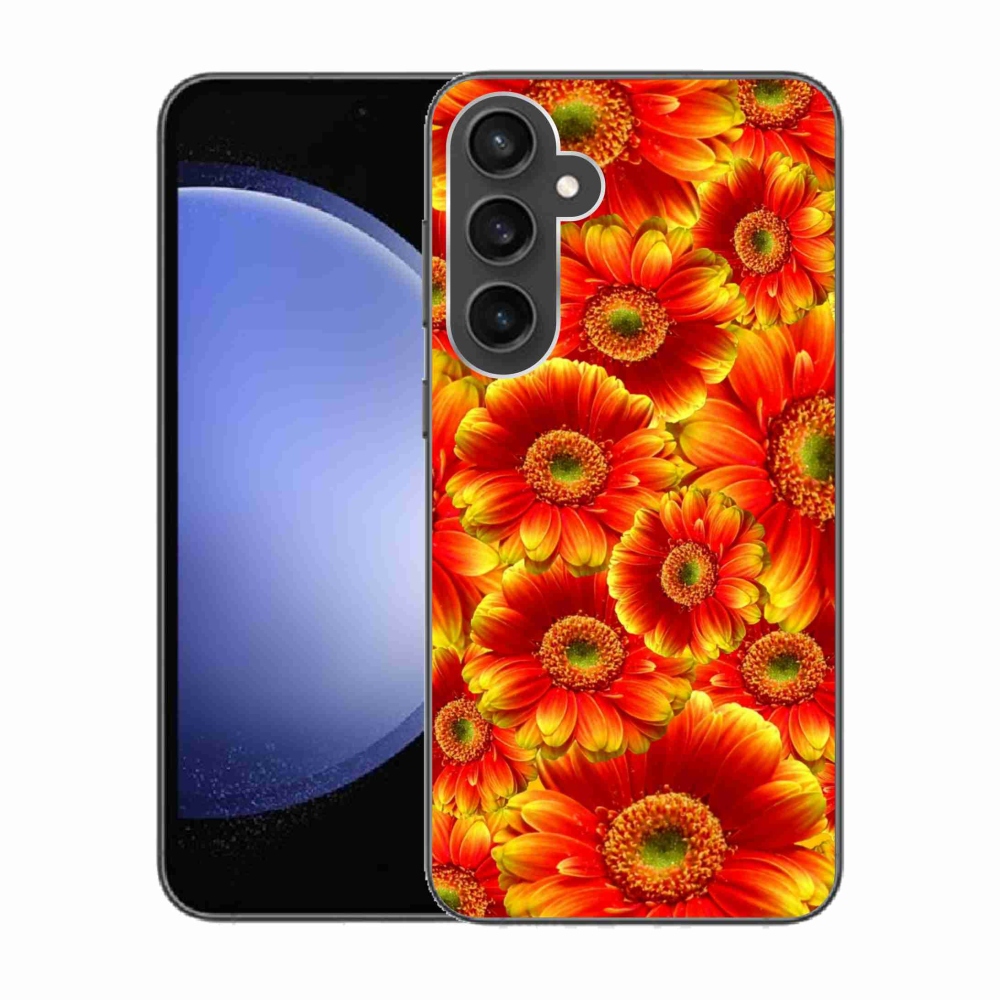 Zselés borítás mmCase Samsung Galaxy S23 FE - gerbera 1