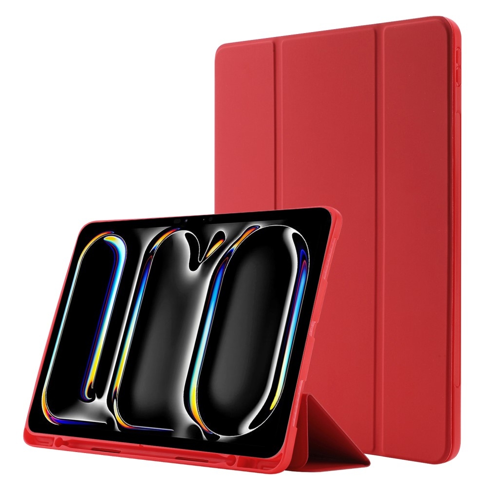 Állványra záródó tok iPad Pro 11 (2024) - piros