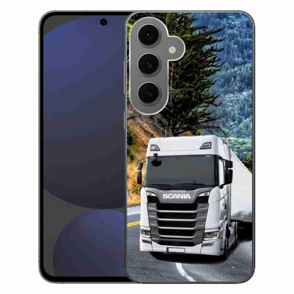 Zselés borítás mmCase Samsung Galaxy S24 FE - teherautó 1