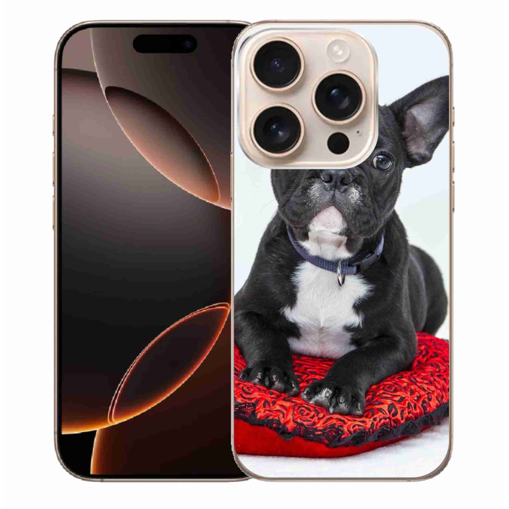 Gél tok mmCase iPhone 16 Pro Max készülékhez - bulldog