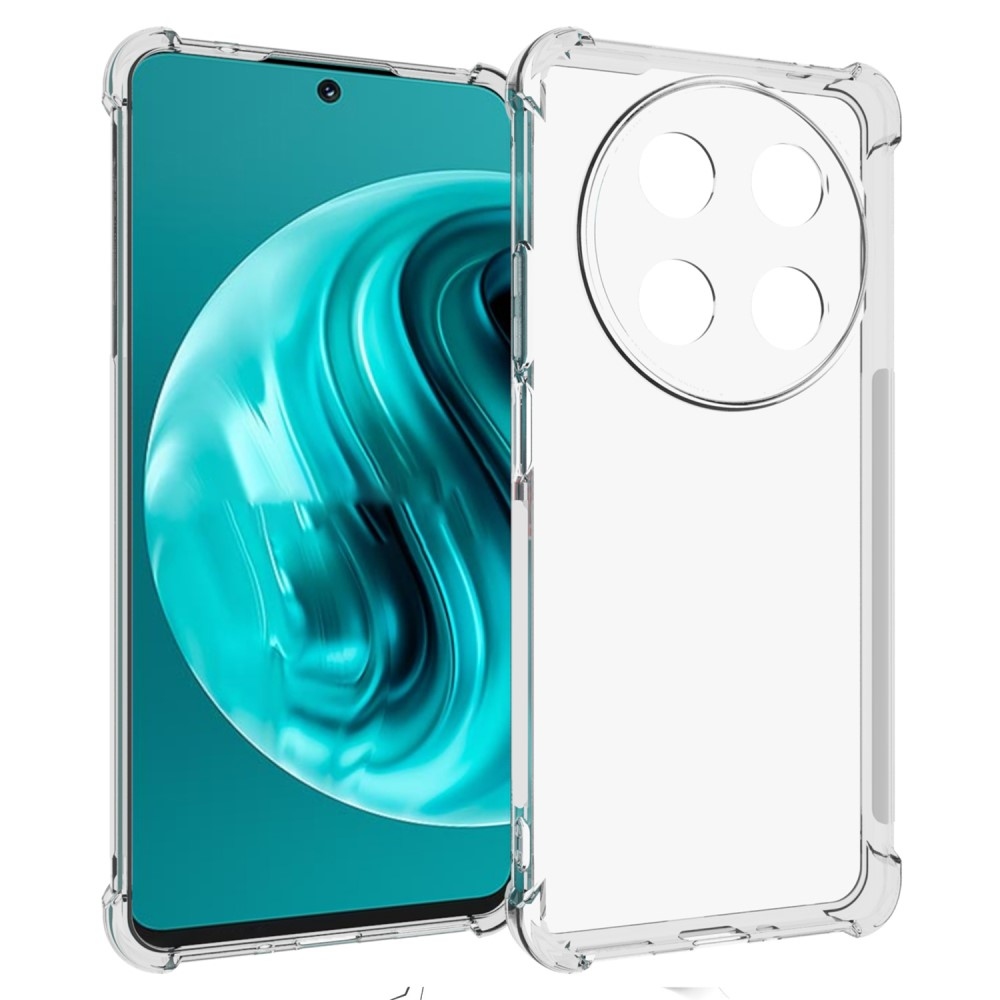 Átlátszó zselés tok megerősített sarkokkal a Huawei Nova 12i számára