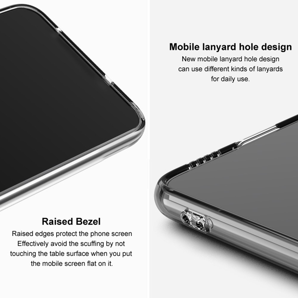 IMK zselés tok Samsung Galaxy S25+ - átlátszó