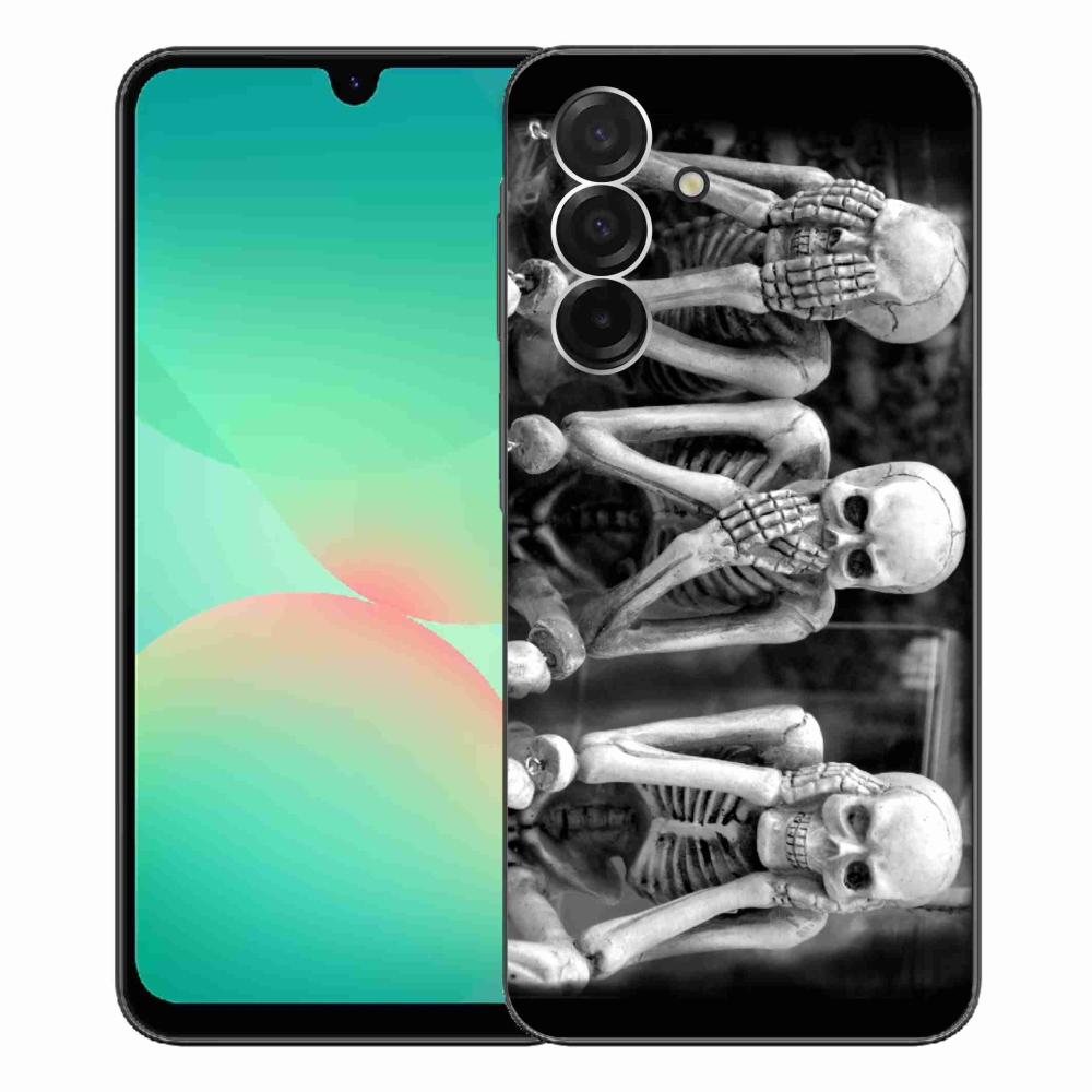 Gél borítás mmCase Samsung Galaxy A26 5G - csontvázakhoz