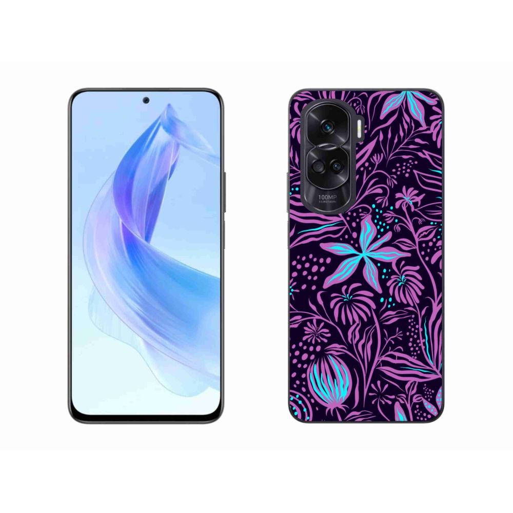 Zselés borítás mmCase a Honor 90 Lite készülékhez - virágok 2