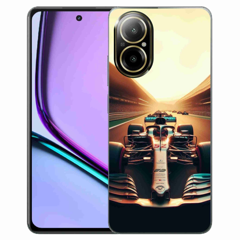 Zselés borítás mmCase a Realme C67 készülékhez - formula 1