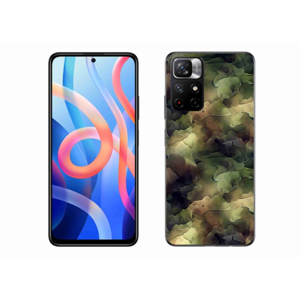 Gél borítás mmCase a Xiaomi Redmi Note 11S 5G-hez - álcázott minta 10