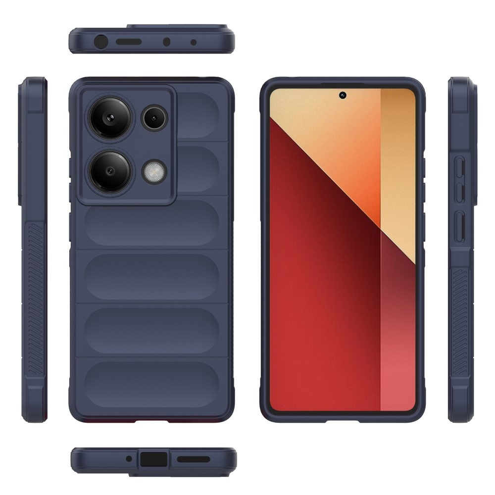 Rugg tartós zselés tok Xiaomi Redmi Note 13 Pro 4G/Poco M6 Pro - sötétkék