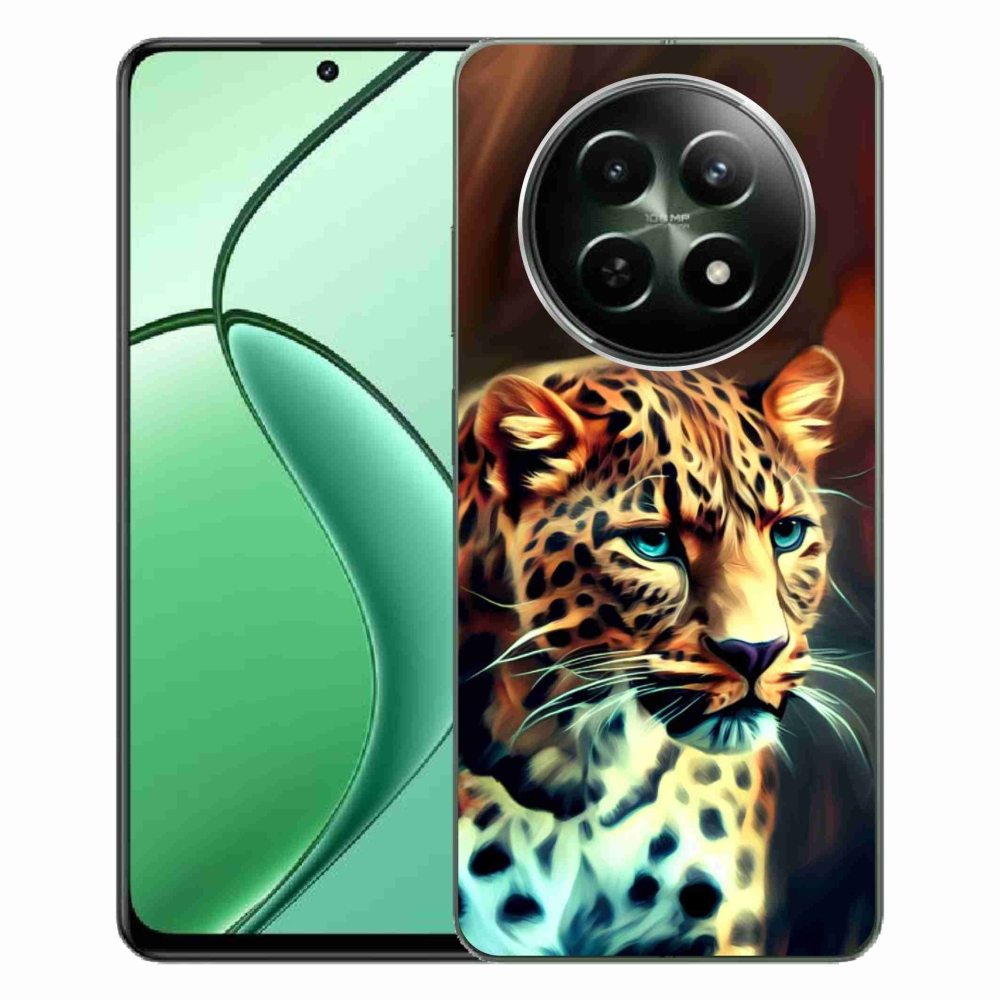 Zselés borítás mmCase a Realme 12 5G/12x 5G készülékhez - leopárd