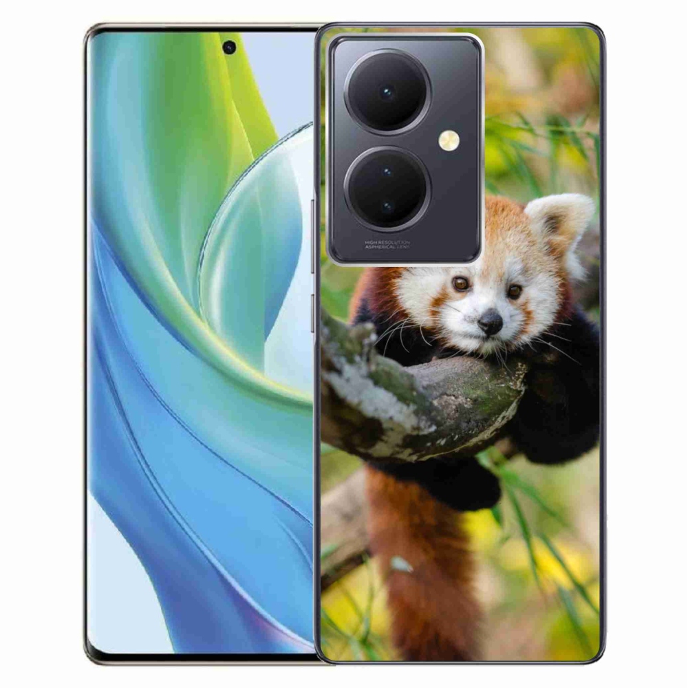 Gél borítás mmCase a Vivo V29 Lite 5G-n - pandavörös