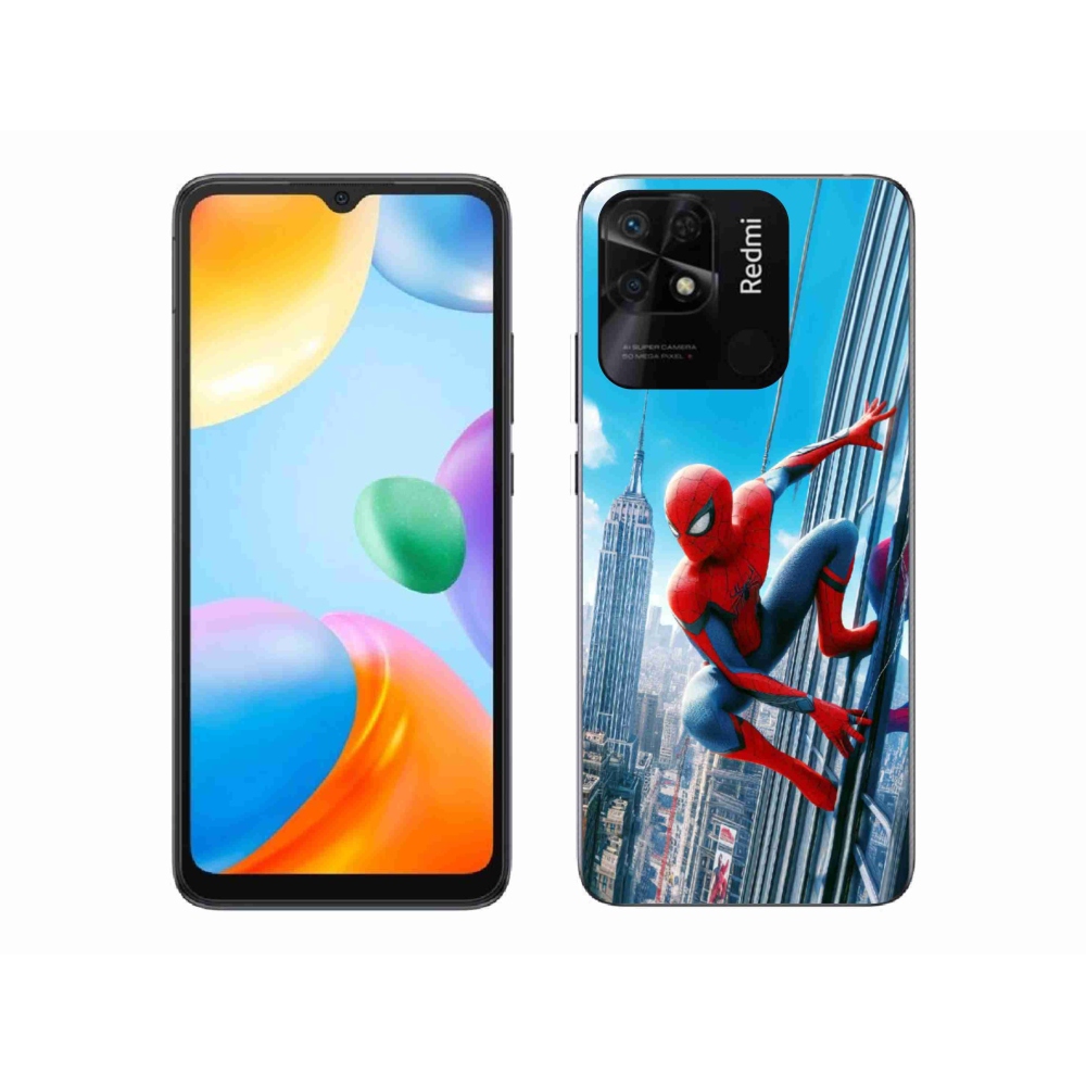 Gél borítás mmCase a Xiaomi Redmi 10C-hez - pókember