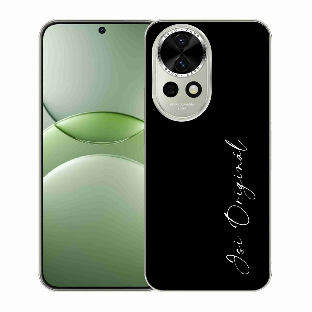 Gél borító mmCase a Huawei Nova 13 5G-n - te vagy az eredeti fekete háttér