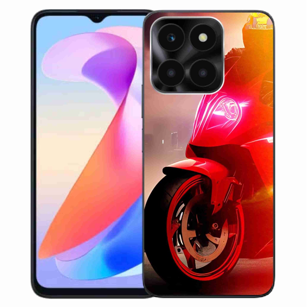 Zselés borítás mmCase a Honor X6a számára - motorkerékpár