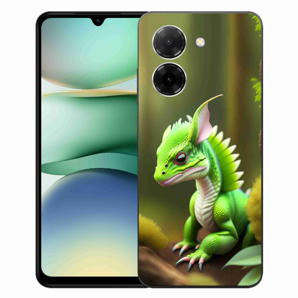 Gél borítás mmCase a Xiaomi Redmi A5 (173.45x79.35x8.45mm) - zöld sárkányhoz