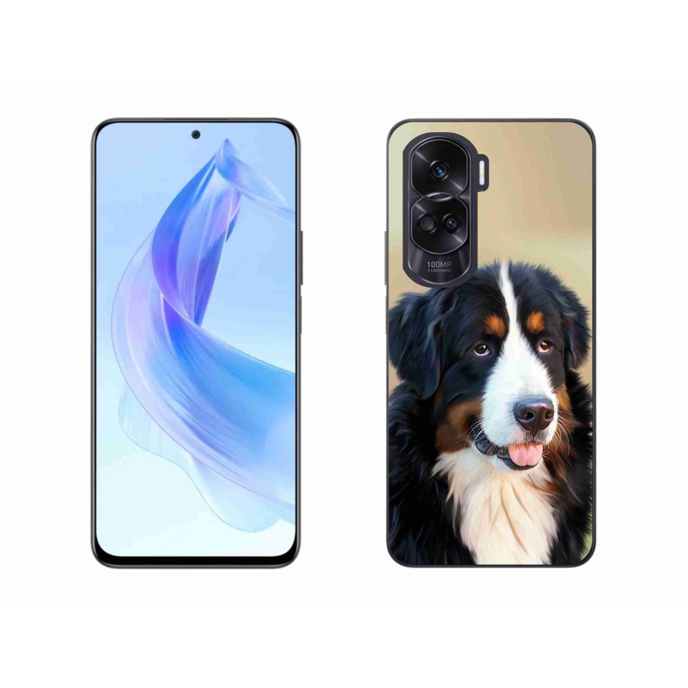Gél tok mmCase a Honor 90 Lite készülékhez - Berni hegyi kutya